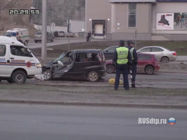 Авария в Новосибирске 