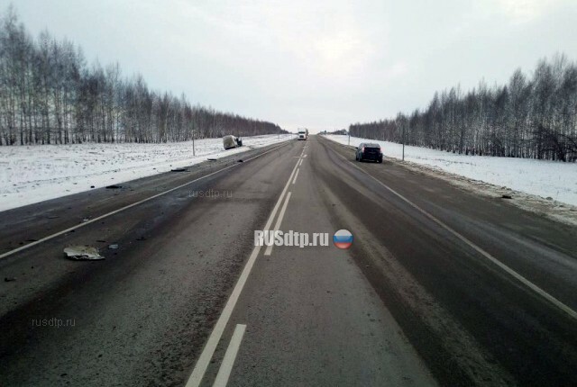 Водитель «Весты» погиб в ДТП на трассе М-6 «Каспий» в Александро-Невском районе 