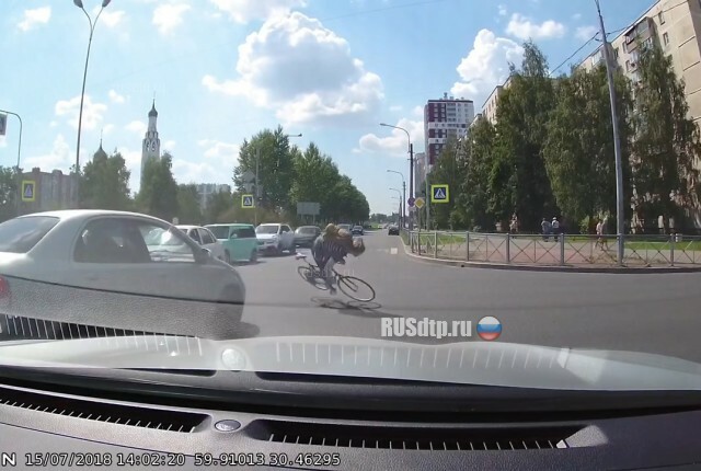 ДТП с велосипедистом в Петербурге