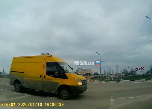 ДТП на турбо-кольце 