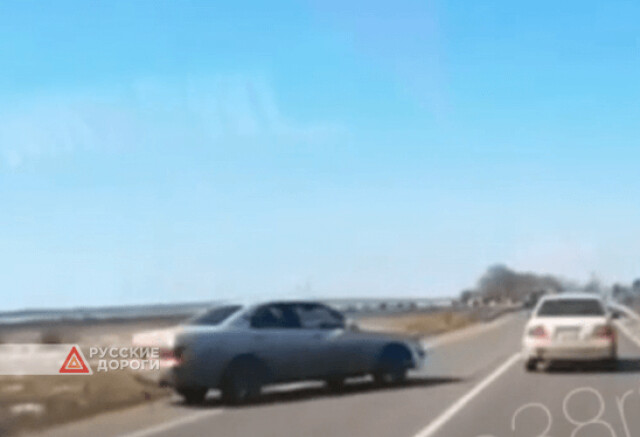 Неадекватный водитель попал в ДТП на выезде из Ангарска