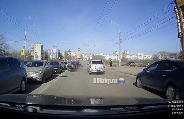 Женщина спровоцировала ДТП в Липецке