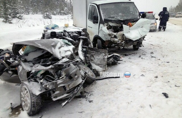 Четыре человека погибли в ДТП накануне Нового года в Прикамье 