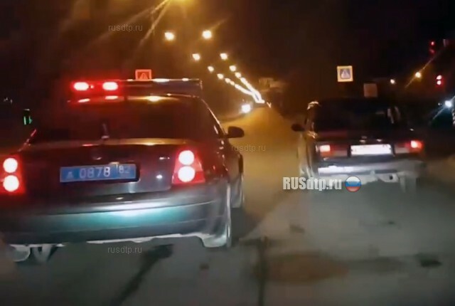Погоня за нетрезвым водителем в Симферополе