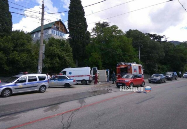 В Крыму в ДТП с участием автобуса пострадали 9 человек 