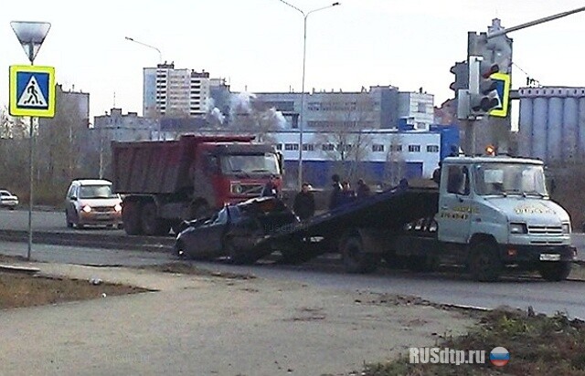 Суровый челябинский водитель Мерса 