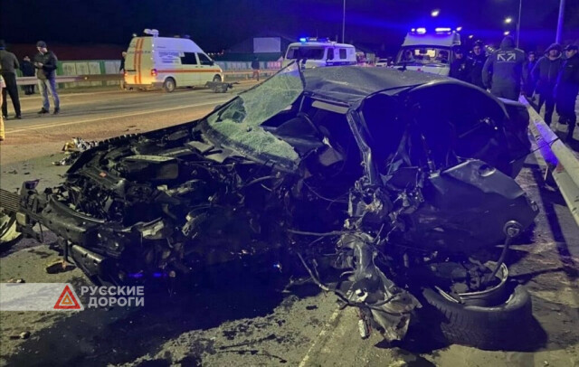 Водитель «Мерседеса» погиб на объездной дороге в Ханты-Мансийске 