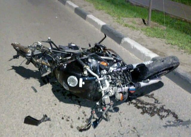 Мотоциклист погиб в ДТП в Туле 