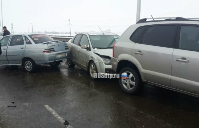 20 автомобилей столкнулись из-за тумана под Краснодаром 