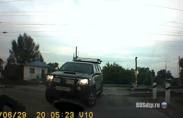 На переезде 