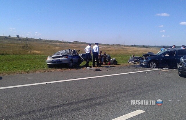 На трассе Дон погиб полицейский 