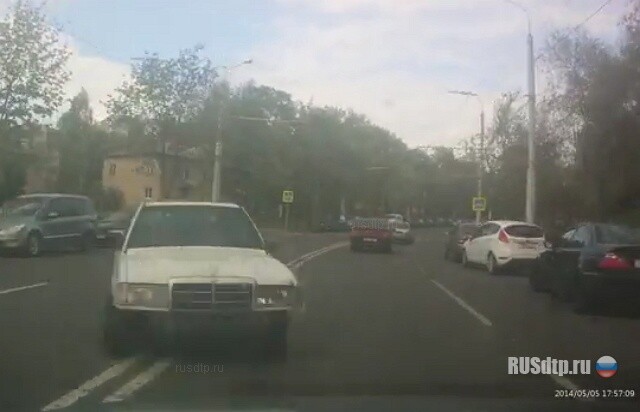 ДТП на улице Ангарской в Минске 