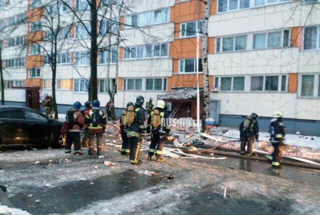 Момент взрыва жилого дома в Петербурге запечатлел видеорегистратор автомобиля 