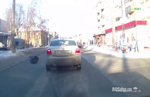 Выбежал под колеса 