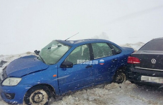 Пожилые супруги попали в ДТП на трассе Уфа — Оренбург 