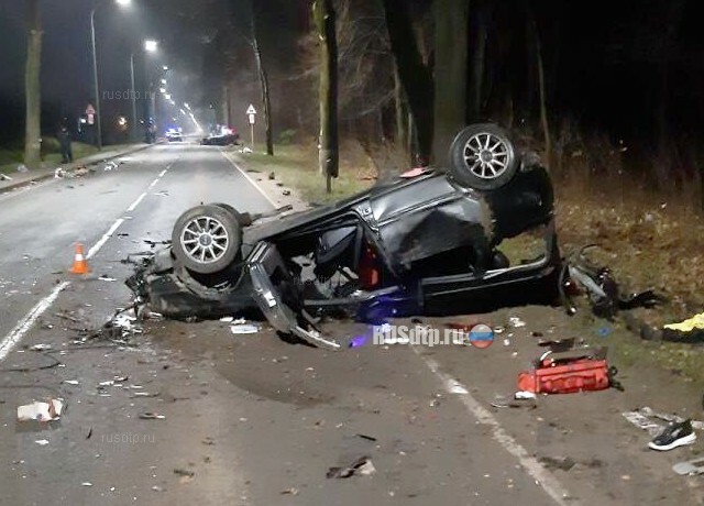 Двое погибли по вине пьяного водителя на Мамоновском шоссе в Калининграде 