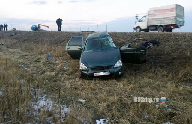 Водитель и два пассажира «Приоры» погибли в ДТП под Самарой 