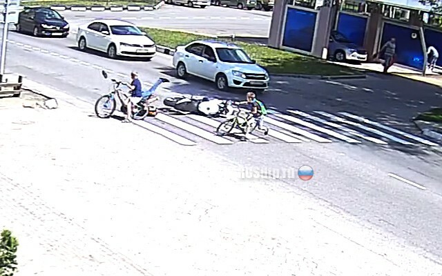 В Армавире мотоциклист сбил подростка-велосипедиста