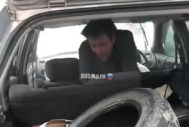 Неадекватный водитель разбил 5 машин в Новосибирске