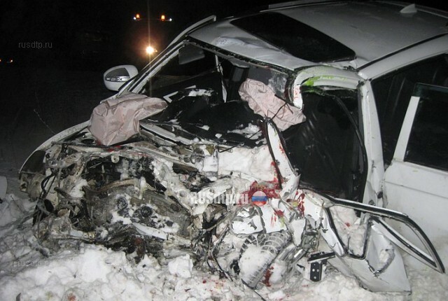Водители «Лифана» и «Лады» погибли в ДТП на трассе в Удмуртии 