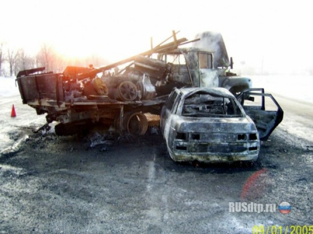 Огненный ад на трассе Казань — Оренбург 