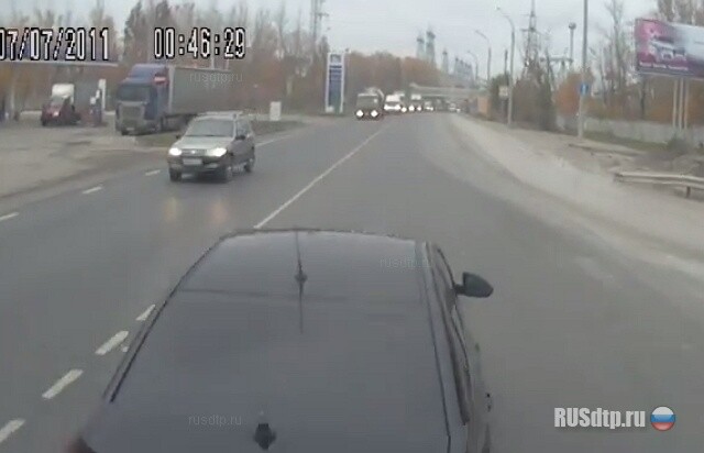 Оттормозил 