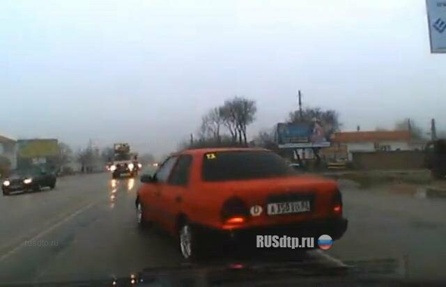 Авария в Севастополе
