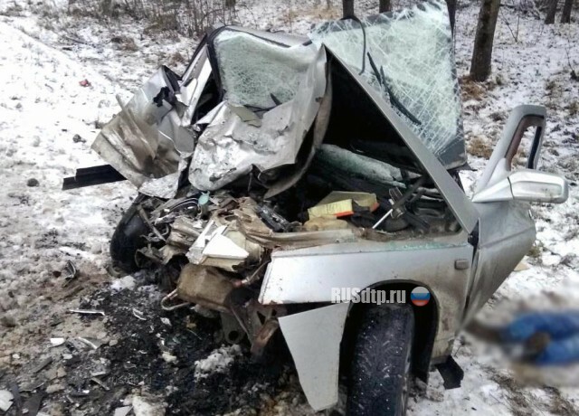 Водитель «Лады» погиб в ДТП на автодороге «Кострома — Иваново» 