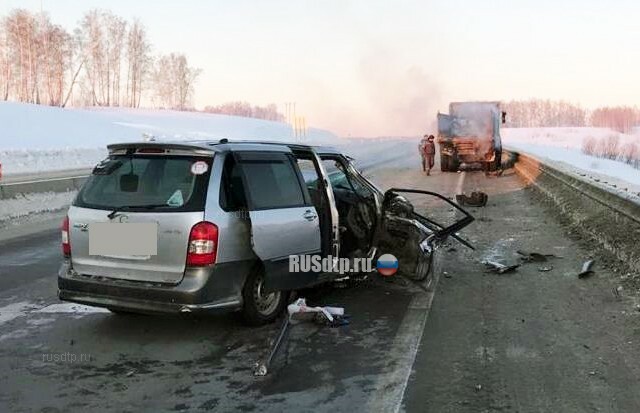 Мать троих детей погибла в ДТП под Новосибирском 