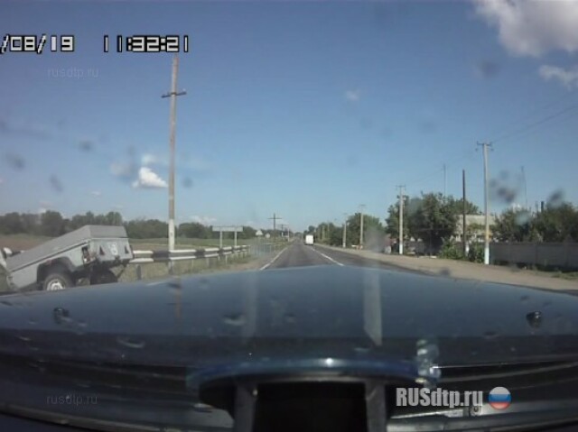 Авария на видеорегистратор в Крыму 