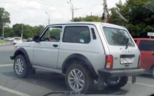 На дорогах Тольятти замечен новый автомобиль Lada Niva Sport 