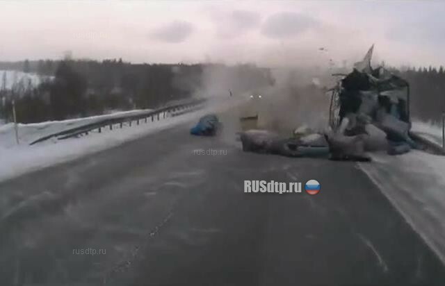 Авария на трассе М-53