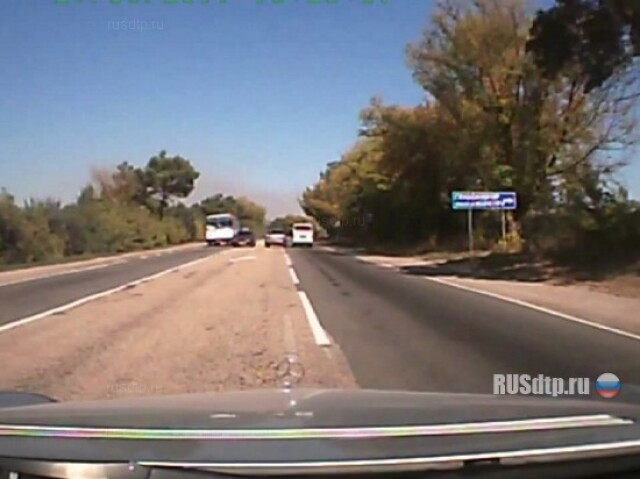 ДТП на трассе Симферополь-Бахчисарай 