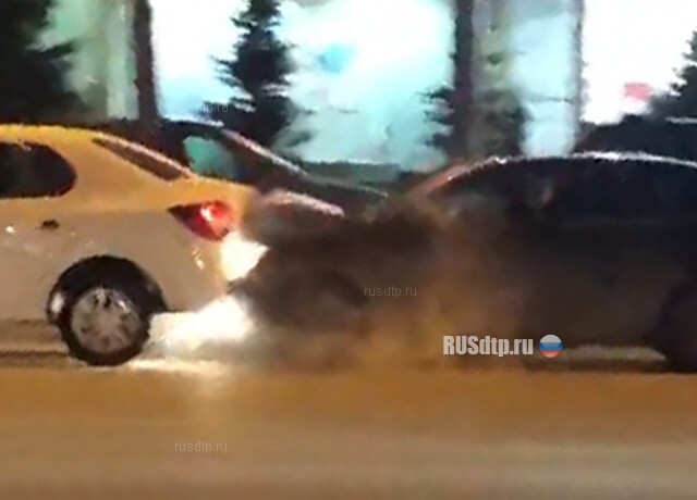 В Казани у водителя сдали нервы. ВИДЕО 