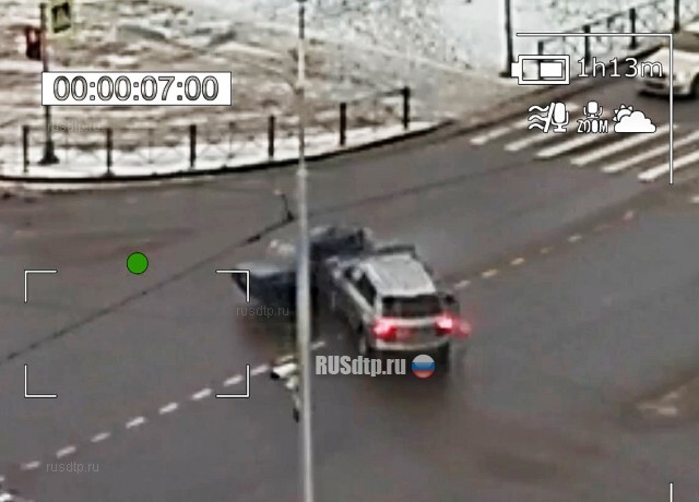 ДТП на Ораниенбаумском проспекте 