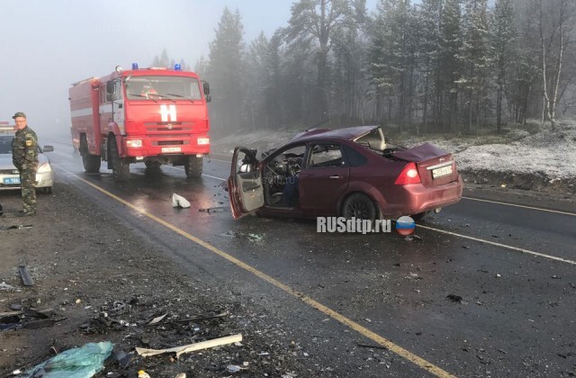 Момент смертельного ДТП на трассе «Кола» запечатлел видеорегистратор