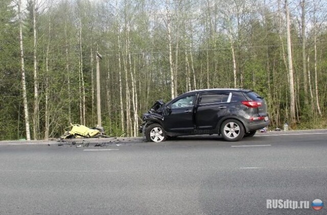 Авария на трассе \»Кола\» 