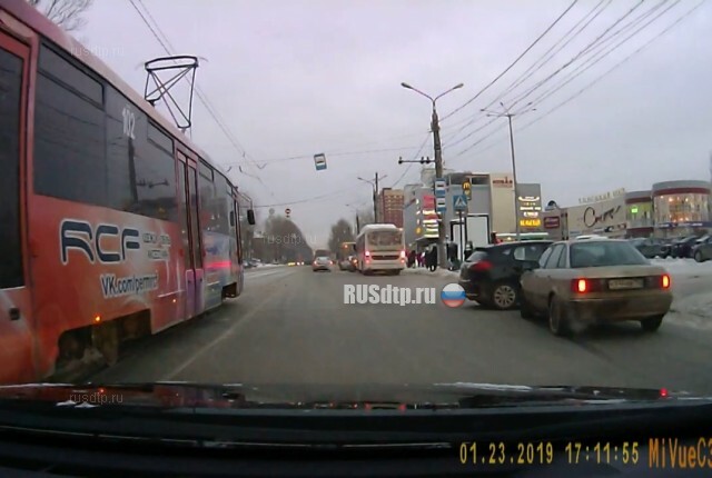 Автомобильная авария в Перми