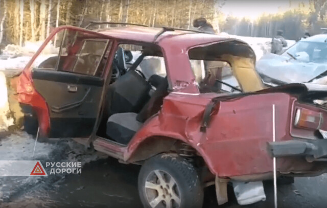 30-летний пассажир «Жигулей» погиб в ДТП под Усть-Илимском