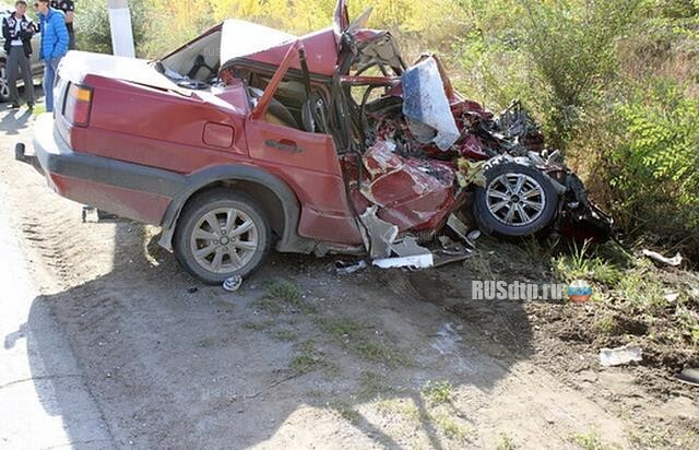 В Орске в ДТП погибла женщина-водитель иномарки 