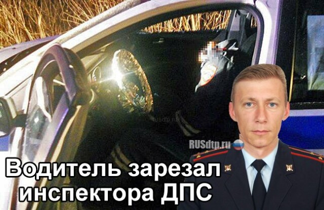 В Алтайском крае пьяный водитель зарезал инспектора ДПС 