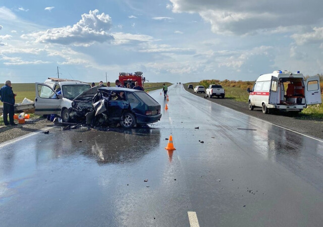 Три автомобиля столкнулись на автодороге Южноуральск — Магнитогорск: погибли три человека 
