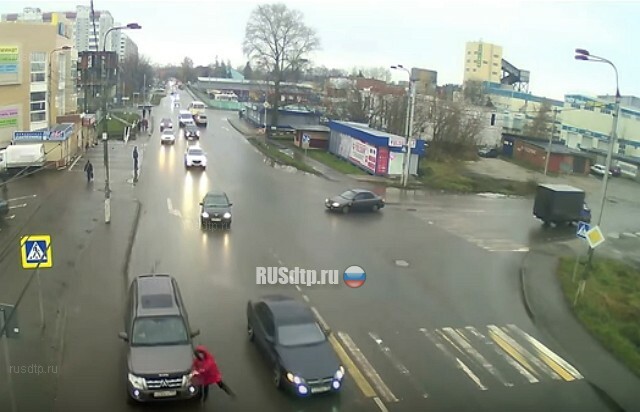 Очередной наезд на пешехода произошел в Серпухове