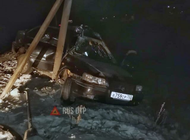 В Башкирии по вине пьяного водителя погиб его пассажир 