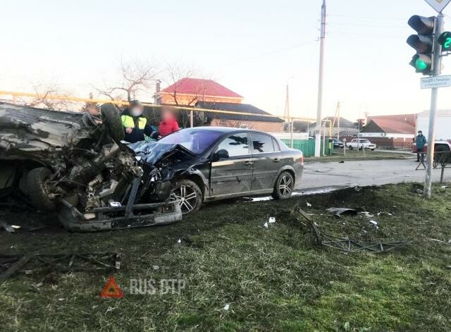 В Тихорецке в ДТП с пьяным полицейским погибли два человека 