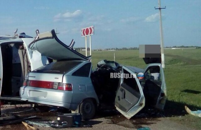 В Башкирии в ДТП с микроавтобусом погиб человек и пятеро пострадали 
