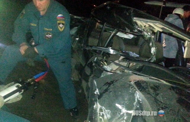 Столкновение с поездом в Омской области 