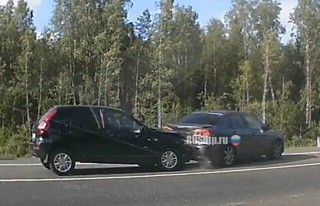 Авария на трассе М1 в Смоленской области