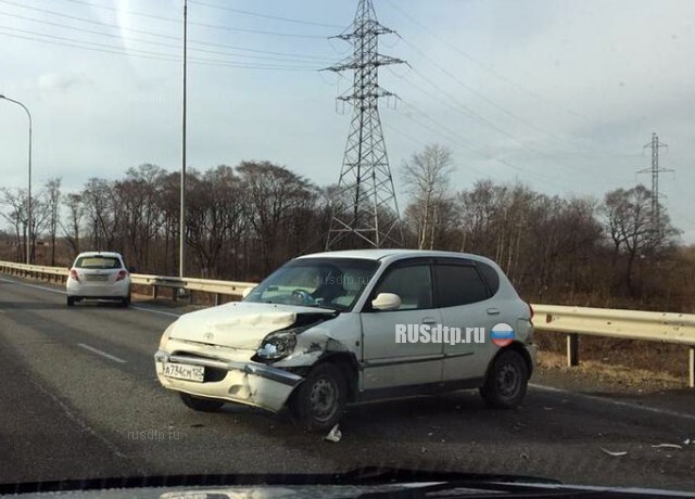 Ребенок пострадал в ДТП во Владивостоке. ВИДЕО