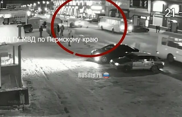 В Перми водитель сбил школьника и скрылся с места ДТП